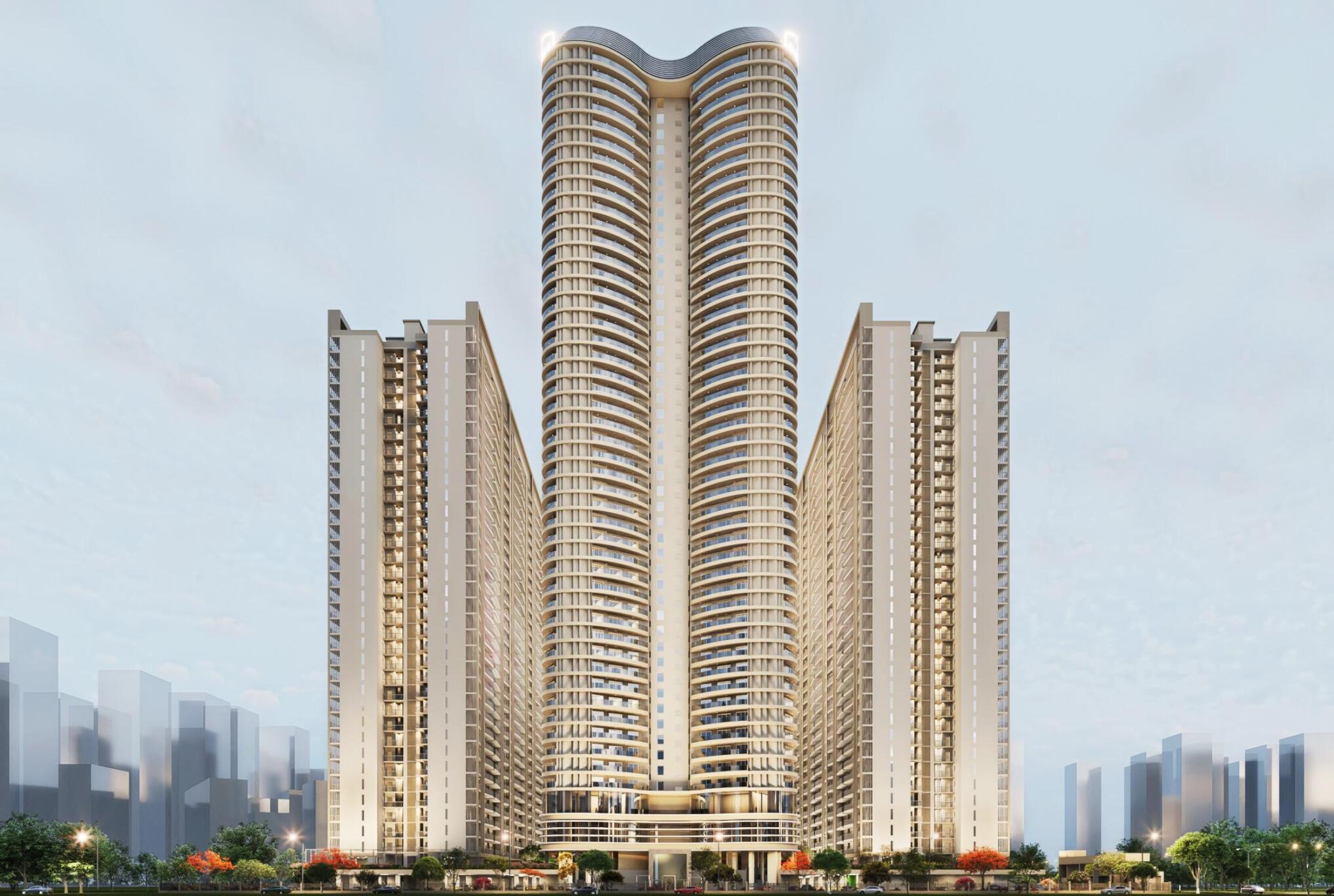 Gaur Aspire Centurian Park-3 BHK + Study (Layout A)