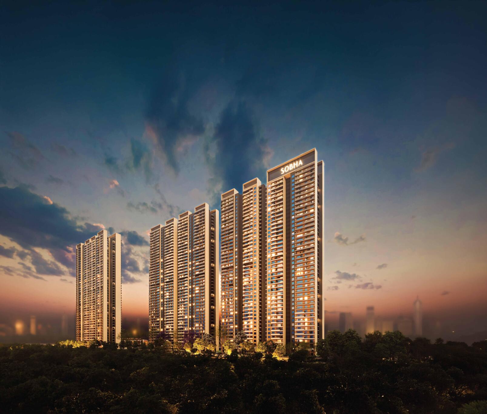Sobha Rivana-3BHK Luxury Flat
